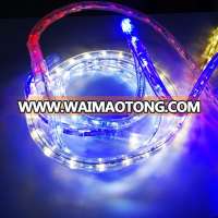 Factory wholesale led rope light 110v 220v led strip light 100m/roll lan cable