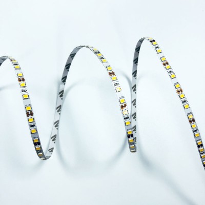 High Brightness Non Waterproof 12V 2835 LED Flexible Strip Light 120led per meter 4mm PCB