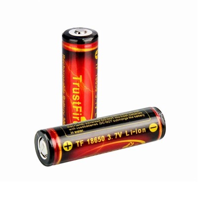 TrustFire 18650 3000mAh 3.7V Li-ion Rechargeable Battery with Protection PCB (1 pair)