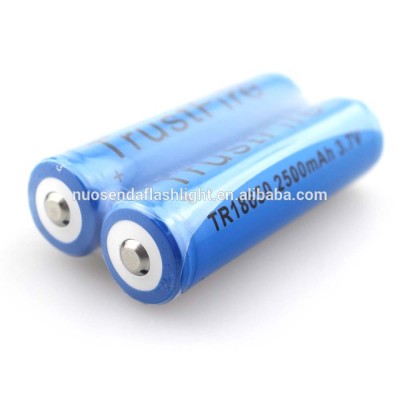 TrustFire TR18650 2500mAh 3.7V Rechargeable Li-ion Battery with PCB Protection